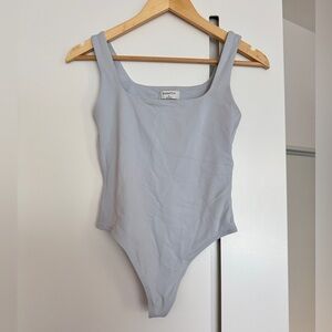 Aritzia Babaton Baby Blue Bodysuit